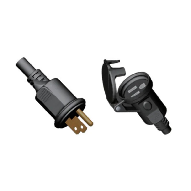 UL тізімінде NEMA 5-15P - C13 қуат сымы 15A 6FT